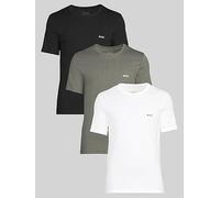 BOSS Mens TShirtRN 3P Classic Three-Pack of Underwear T-Shirts in Cotton Jersey