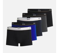 BOSS 5-Pack Essentials Boxer Trunks, Multi - Small
