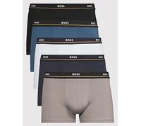 BOSS Bodywear 5Pack Trunks, Multi, Size S, Men Print