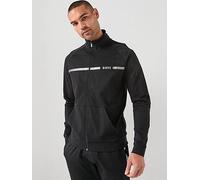 BOSS Bodywear Authentic Track Top, Black, Size Xl, Men Black