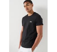 BOSS Bodywear Tn365 Regular Fit Logo Lounge T-Shirt, Black, Size L, Men Black