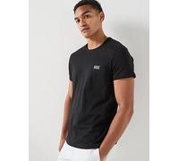 BOSS Bodywear Tn365 Regular Fit Logo Lounge T-Shirt, Black, Size M, Men Black