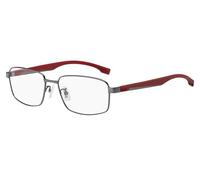 BOSS Boss 1470/F Asian Fit Men's Glasses, Silver, Size 57