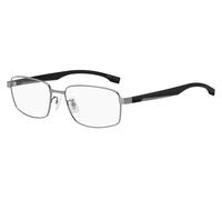 BOSS Boss 1470/F Asian Fit Men's Glasses, Silver, Size 57