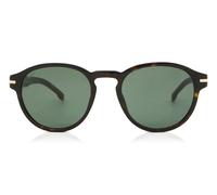 Boss Men's Round Sunglasses 52 cm Brown