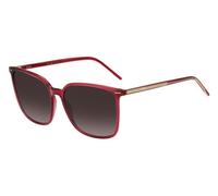 BOSS Boss 1523/S LHF/HA Womenâs Sunglasses Burgundy Size 57