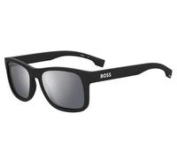 BOSS Boss 1568/S 003/T4 Men's Sunglasses Black Size 55