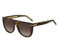 BOSS Boss 1655/S 086/HA Womenâs Sunglasses Tortoiseshell Size 56