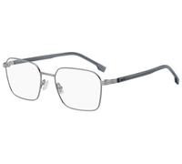 BOSS 1702 9T9 Men's Eyeglasses Silver Size 55 (Frame Only) - Blue Light Block Available