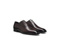 BOSS BOSS BY BECKHAM cap-toe Oxford shoes in leather - Style Quillon_Oxfr_bu_DB, 50562069 Dark Brown 7