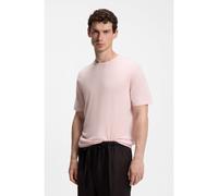 BOSS BOSS BY BECKHAM knit T-shirt in virgin wool - Style Noah15_DB, 50576164 light pink M