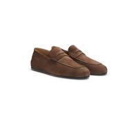 BOSS BOSS BY BECKHAM penny loafers in suede - Style Briann_L_sdpelo_DB, 50564521 Dark Brown 9