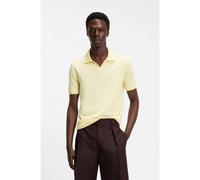 BOSS BOSS BY BECKHAM polo shirt in cotton and silk - Style Ponti 75_DB, 50560532 Light Yellow M