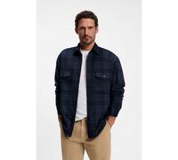 BOSS BOSS BY BECKHAM relaxed-fit shirt in cotton - Style H-CRUZ-K-2P-C3_DB, 50573134 Blue Patterned S