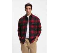 BOSS BOSS BY BECKHAM relaxed-fit shirt in cotton - Style H-CRUZ-K-2P-C3_DB, 50573134 Red Patterned S