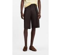 BOSS BOSS BY BECKHAM shorts in cotton - Style Shorts-262_DB, 50567651 Brown 40R