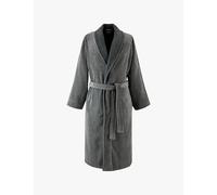 Boss Boss Double B Shawl-Lapel Cotton Bathrobe Charcoal L