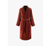 Boss Boss Double B Shawl-Lapel Cotton Bathrobe Lava XL