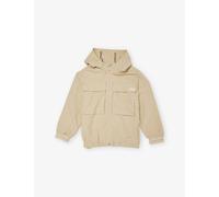 Boss Boss Hooded Brand-Print Woven Windbreaker 6-16 Years Stone 14 Years