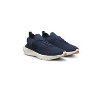 BOSS BOSS-MOTION trainers with knitted uppers and leather trims - Style BOSS-MOTION_Slon_kns, 50563857 Dark Blue 10