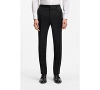 BOSS BOSS ONE Extra-slim-fit trousers in virgin-wool serge - Style H-Wenten-B1, 50469184 Black 38R