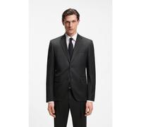 BOSS BOSS ONE Regular-fit suit jacket in virgin-wool serge - Style H-Jeckson-B1, 50469172 Black 52R