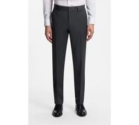 BOSS BOSS ONE Regular-fit trousers in virgin-wool serge - Style H-Lenon-B1, 50469183 Dark Grey 40E