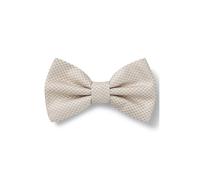 BOSS BOSS ONE Silk bow tie in micro-patterned jacquard - Style H-B.TIE BIGIOTTO ONE, 50567203 Natural pcs.