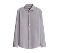 BOSS BOSS ONE Slim-fit shirt in wrinkle-resistant Oxford cotton - Style H-HANK-SP-B1-C1-263, 50567316 Brown 16.5