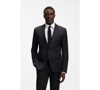 BOSS BOSS ONE Slim-fit suit jacket in virgin-wool serge - Style H-Huge-B1, 50469171 Black 36S