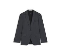 BOSS BOSS ONE Slim-fit suit jacket in virgin-wool serge - Style H-Huge-B1, 50469171 Dark Grey 36S