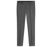 BOSS BOSS ONE Slim-fit trousers in melange virgin wool - Style H-Genius-B1, 50571957 Grey 32R