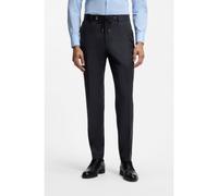 BOSS BOSS ONE Slim-fit trousers in virgin-wool serge - Style H-Genius-DS-B1, 50469169 Dark Blue 42L