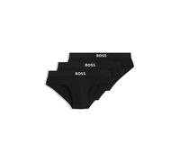 BOSS BOSS ONE three-pack stretch-cotton briefs - Style HipBr 3P BOSS ONE, 50546561 Black L