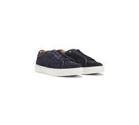 BOSS BOSS SELECTED BY SHOHEI OHTANI Gary woven-suede trainers with hidden laces - Style Gary_Tenn_sdbuwv, 50538983 Dark Blue 7