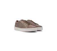 BOSS BOSS SELECTED BY SHOHEI OHTANI Gary woven-suede trainers with hidden laces - Style Gary_Tenn_sdbuwv, 50538983 Light Brown 8