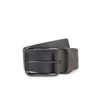 BOSS BOSS x ASTON MARTIN belt in nubuck leather with webbing - Style Amter-TpNb_Sz35_AM, 50559487 Grey 40