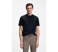 BOSS BOSS x ASTON MARTIN mercerised-cotton T-shirt with wing detail - Style C-Thompson 243_AM, 50555843 Dark Blue L