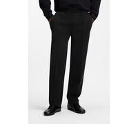 BOSS BOSS x ASTON MARTIN modern-fit trousers in cotton - Style C-Levete 180_AM, 50565031 Black L