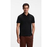 BOSS BOSS x ASTON MARTIN polo shirt in mercerised cotton jacquard - Style C-Prout 180_AM, 50565174 Black XL