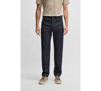 BOSS BOSS x ASTON MARTIN regular-fit jeans with carbon-fibre yarn - Style L-OGDEN_AM, 50539742 Dark Blue 34/30