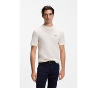 BOSS BOSS x ASTON MARTIN T-shirt in mercerised cotton jacquard - Style C-Thompson 180_AM, 50565175 Natural M