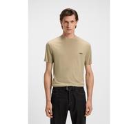 BOSS BOSS x ASTON MARTIN T-shirt with nubuck logo - Style L-Tyler_AM, 50548606 Beige S