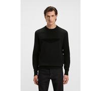 BOSS BOSS x ASTON MARTIN wool sweater with embroidered logo - Style L-Electrico_2_AM, 50550030 Black L