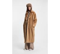 BOSS BOSS x Steiff coat in textured wool and cotton - Style Capony1, 50550610 Brown 10