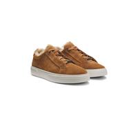 BOSS BOSS x Steiff Gary suede trainers with mohair lining - Style Gary_Tenn_sdlt, 50553031 Brown 8