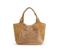 BOSS BOSS x Steiff leather tote with mohair-fur front - Style Lenah BIGTote SF, 50554503 Beige pcs.