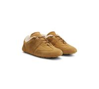 BOSS BOSS x Steiff suede trainers with teddy-fabric trims - Style Roxanne_Lowp_sdf, 50552454 Beige 3