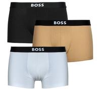BOSS Bodywear 3 Pack One Trunks (Black/White/Beige) - Assorted, Assorted, Size Xl, Men Assorted
