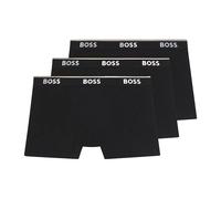 BOSS Boxers - Men's BOSS Cotton Power Stretch Boxer Brief - 3 Pack - Black